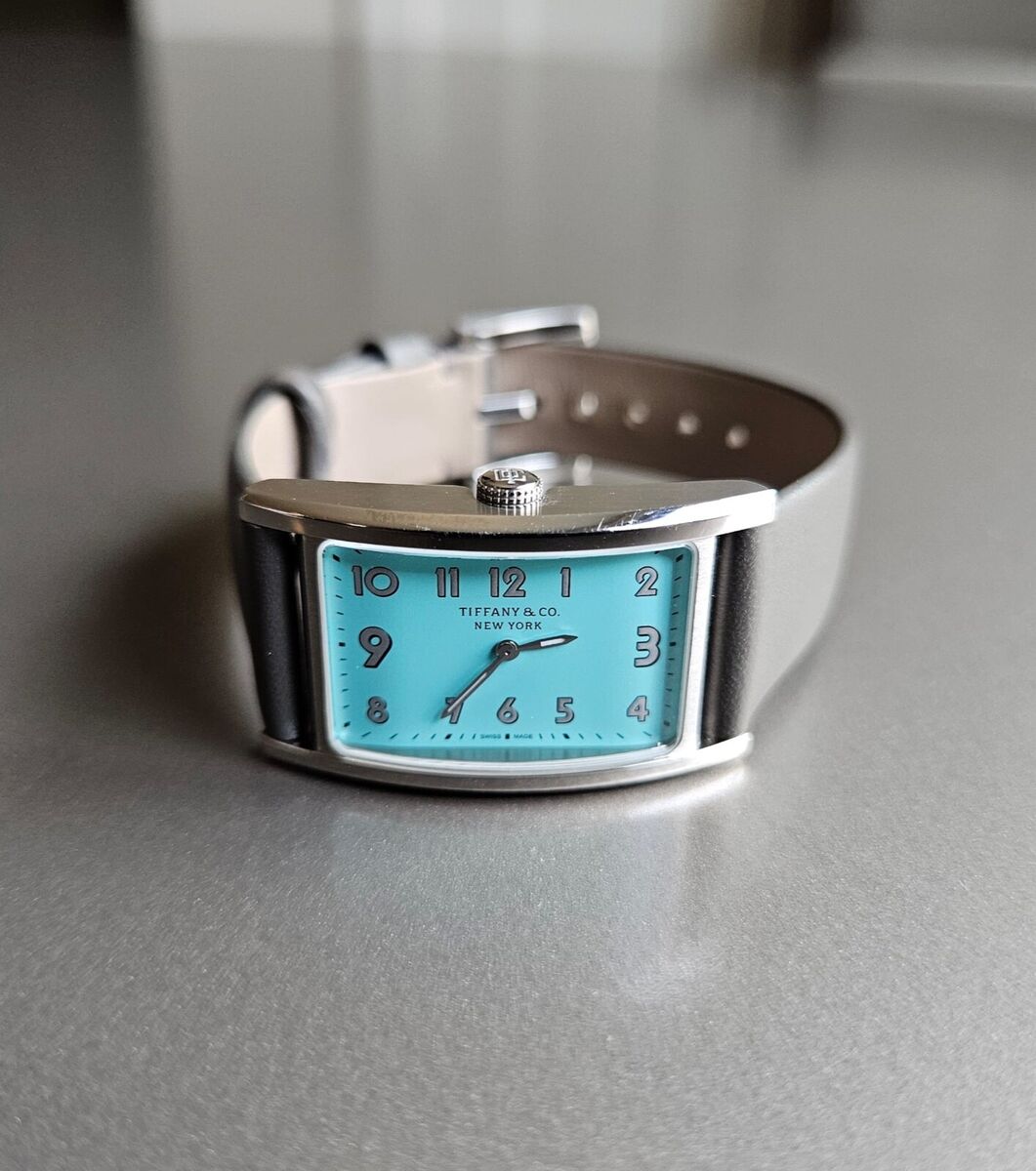 Tiffany & Co. Stainless Steel Band Quartz Wristwatches for Tiffany & Co. Stainless Steel Band Quartz Wristwatches for
