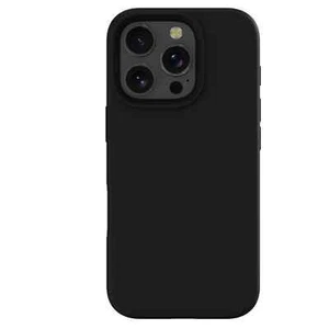 Custodia MagSafe in silicone Blu Element nera per iPhone 16 Pro Max custodie BESPIP161B4 - Foto 1 di 4