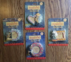 Imán de marco de imagen de 1995 vintage de Disney Pocahontas (indio nativo americano) - Imagen 1 de 5