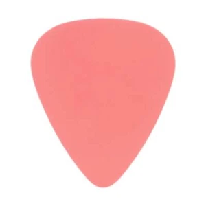 Delrin hellrosa Gitarren- oder Bass-Plektrum - 0,50 mm leicht - Made in USA - 351 Form - Bild 1 von 1