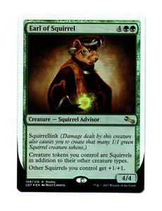 MTG - Earl Of Squirrel - Unstable Foil Promo - Mint - Picture 1 of 1