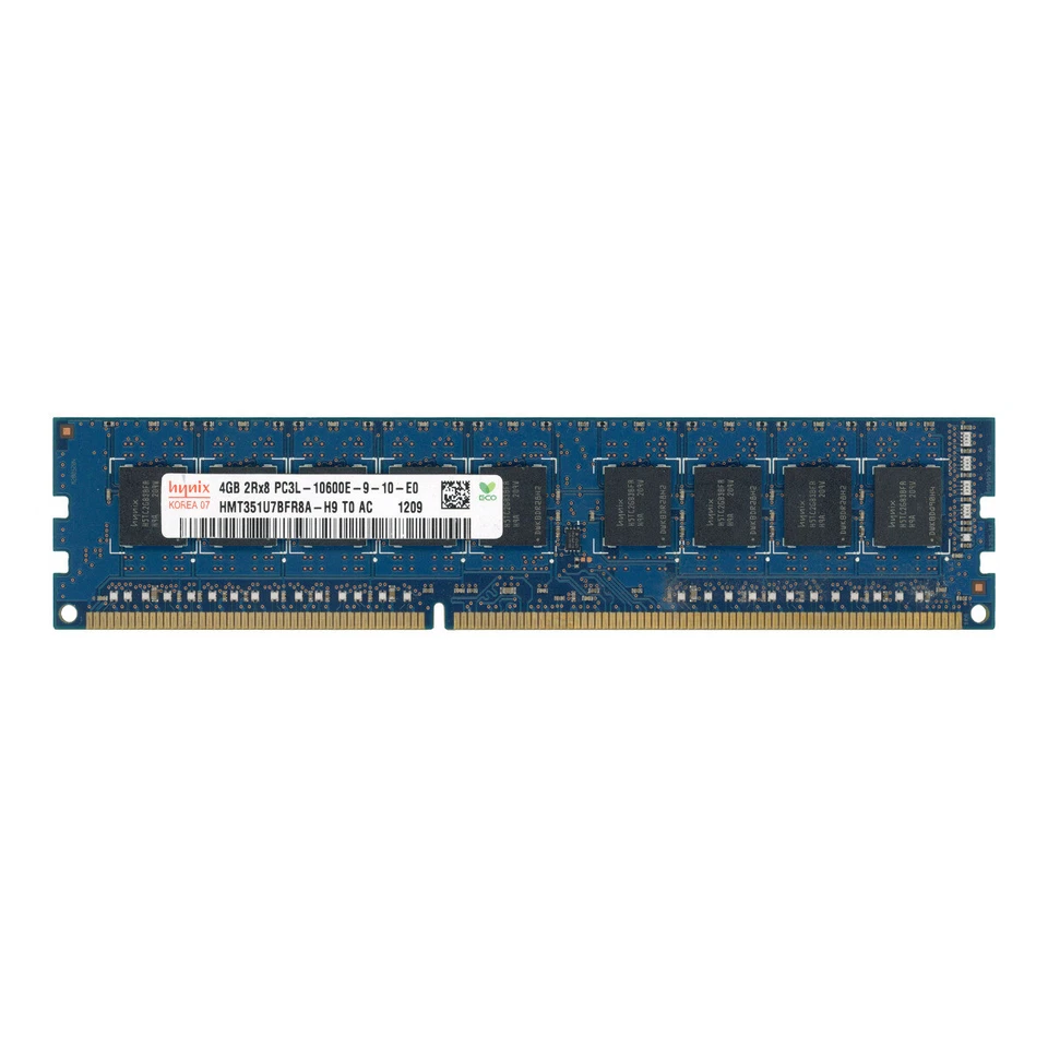 Server RAM Module Hynix HMT351U7BFR8A-H9 4GB DDR3 1333MHz Unbuffered ECC - Image 1 of 1