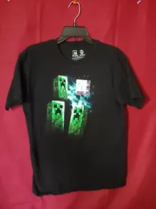 Camiseta Mojang JInx Minecraft Mediana M Manga Corta Creeperx3 Jinx Negra - Imagen 1 de 10