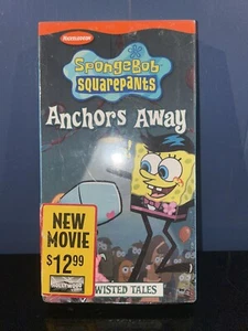 Spongebob Squarepants Anchors Away VHS Tape 5 Twisted Tales Brand New Sealed - Picture 1 of 8