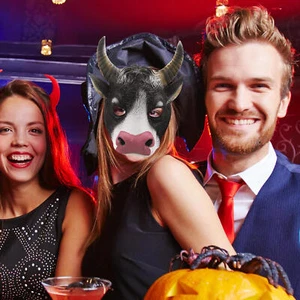 Halloween Cow Headgear Headgear Facial Covers Head Wear Halloween Costume way - Picture 1 of 4