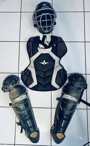 Kit de receptor de béisbol All-Star S7 Axis para adultos - NEGRO - Imagen 1 de 14