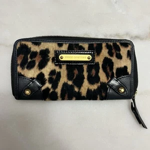 Cartera sin asas vintage Juicy Couture leopardo guepardo muñeca Y2k - Imagen 1 de 8