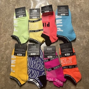 New Victoria’s Secret Pink Socks Bundle 8 Pairs - Picture 1 of 3