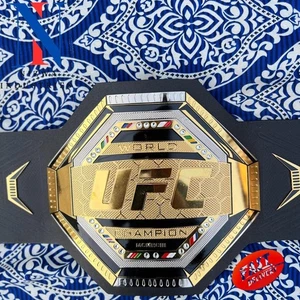 World UFC Championship Belt Replica Title Adult Size 2mm Brass - Picture 1 of 4