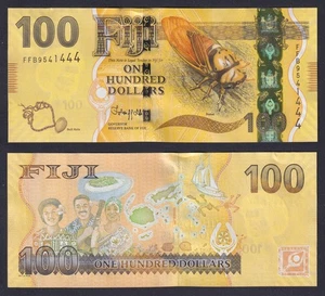 Banconota Fiji 100 dollars 2022 P.-119.2 FDS/UNC - Imagen 1 de 2