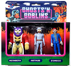 Figurines Ghosts'n Goblins Astaroth Arthur Zombie ReAction Super 7 Capcom