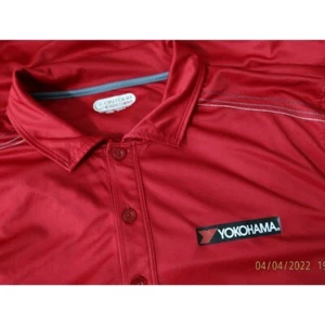 Yokohama Racing Tires Polo Shirt XL Drivers Cup Porsche Sprint Challenge Baja - Picture 1 of 5