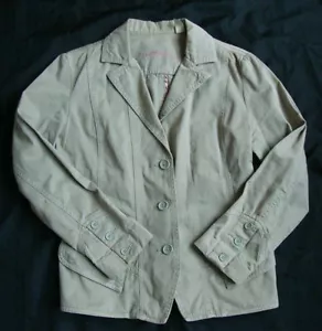 CARIBBEAN JOE light army green Blazer Jacket sz S - Picture 1 of 3