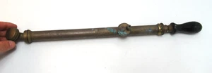 VINTAGE BRASS GARDEN SYRINGE FLORAL SPRAY PUMP, BY "DRON-WAL"  c1940s - Picture 1 of 6