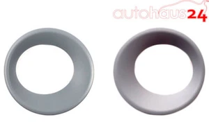 BMW X3 E83 LCI FOG DRIVING LIGHT PRIMED GRILL TRIM COVER SET BMW 07-2010 OEM - Picture 1 of 1