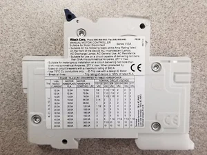 NEW ALTECH CORPORATION, 1D16UM THERM/MAG 16A Circuit Breaker DIN-RAIL - Picture 1 of 2