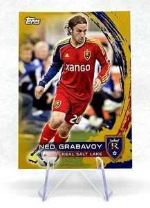 Ned Grabavoy 2014 Topps MLS Gold #108 Real Salt Lake /25 - Picture 1 of 2