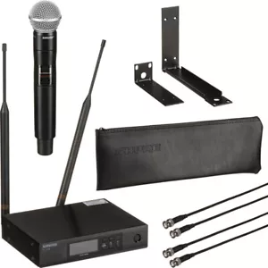 Shure QLXD24/SM58-H50 Digitales kabelloses Handmikrofon mit SM58 Sender - Bild 1 von 11