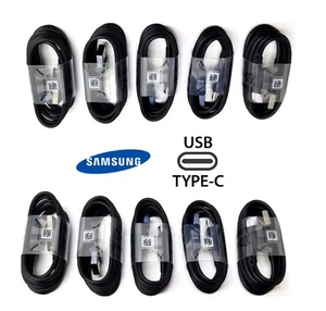 Samsung USB-C Cables USB Type C Fast Charge Data EP-DG950CBE OEM Bulk LOT - Picture 1 of 3