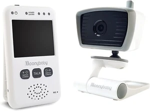 Moonybaby Value 100 Baby Monitor Video con Visione Notturna Schermo 2,4 Pollici - Foto 1 di 7