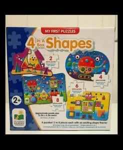 4 Toddler Puzzles in one. Child Educational - Picture 1 of 4