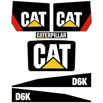 Decal Sticker Set CAT D6K Bulldozer Decal Set • 299£