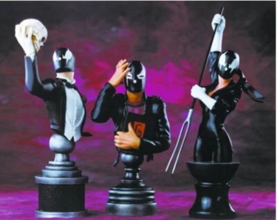 Bowen Designs Matt Wagner's Grendel 6.5"-8" Mini-Bustos Paquete Triple 545/1000 COMO NUEVO Foto 1 de 4