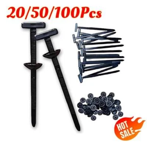 Nylon Universal Kabelbinder Schnalle, /2025 Neu Schwerlast Selbstverriegelnd \ Nylon Reißverschluss - Bild 1 von 14