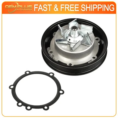 Water Pump with Gasket for Chevy Silverado 1500 14-20 Cadillac CTS Escalade GMC - Image 1 of 4