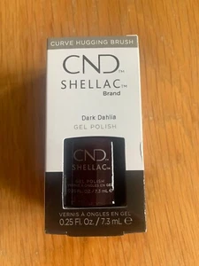 Brand New & Genuine CND Shellac 7.3ml -Shade Dark Dahlia - Picture 1 of 3
