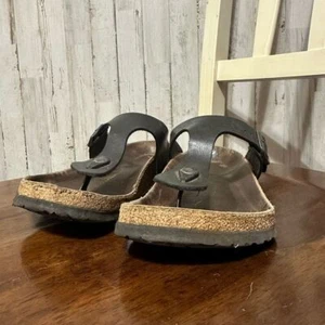 Birkenstock Gizeh Black Size 41 - Picture 1 of 9