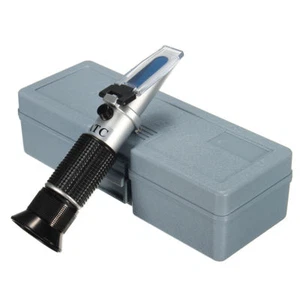 0-32% Brix Scale Fruit Juice Wine Sugar Homebrew Refractometer Tester - Picture 1 of 10