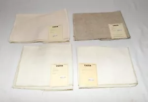 Henry Calvin Lot of 4 Solid & Textured Linen & Cotton Upholstery Fabric Samples - Picture 1 of 12