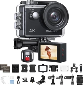 EK7000 4K Action Camera with 20MP, Waterproof, WiFi, Remote Control - Picture 1 of 8