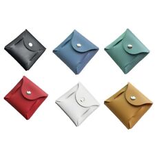 Leather Wallets Coin Organizer Pouch Cash Holder Wedding Party Bag