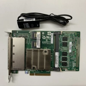 615418-B21 HPE Smart Array P822/1GB FBWC PCI-E SAS RAID Controller with Battery - Picture 1 of 6