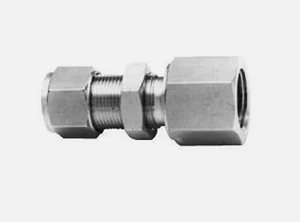 1/2 Tube x 1/2 FNPT 316ss  Bulkhead Connector HOKE Gyrolok 8BCF8316 - Picture 1 of 2