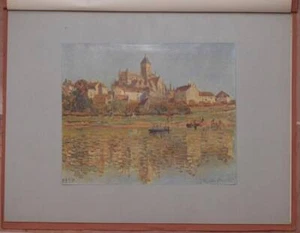 Les Maitres Contemporains 1906 Harpignies Haider Monet Tyndale Braith Bukovac - Bild 1 von 4