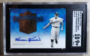 2005 Upper Deck Hall of Fame Gold Harmon Killebrew Auto 1/5 SGC 9 Autograph - Picture 1 of 3
