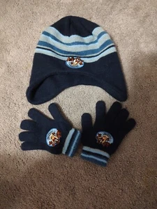 TAZ tasmanian devil tazmanian devil Knit Winter Beanie Hat & Gloves Set - Picture 1 of 2