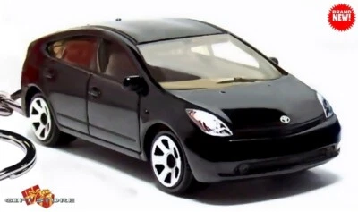 🎁🎁RARE KEYCHAIN BLACK TOYOTA PRIUS HYBRID CUSTOM Ltd Ed GREAT GIFT NOVELTY🎁🎁 - Image 1 of 4