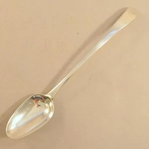 Stuffing Spoon 11 ¾” Solid Silver Spoon GS Duty Dodger ? American ? Canadian ? - Picture 1 of 9