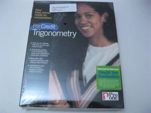 For Credit Trigonometry new sealed Windows 3.1 / 95 CD-ROM Pro One - Bild 1 von 2