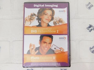 Ulead DVD PictureShow 2 / Photo Explorer 8 for Windows - 2 Pack New Sealed - Picture 1 of 4