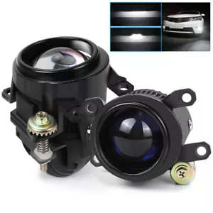 2X 2.0inch Bi-LED Fog Light Projector Lens Hi/Lo For Toyota Corolla Yaris Hilux - Picture 1 of 13