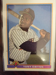 1991 Bowman Tony Gwynn Card San Diego Padres #647