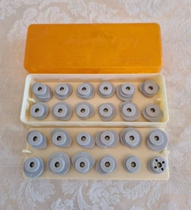 Set of 24 Automatic Zig-Zag DESIGN CAMS in Plastic Case - Picture 1 of 5