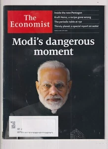 The Economist March 2-8, 2019 Modi's Dangerous Moment, Pentagon, Kraft Heinz, Wa - Picture 1 of 1