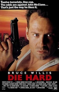 Stanzen hart Bruce Willis Vintage Retro Poster A0-A1-A2-A3-A4-A5-A6-MAXI 347 - Bild 1 von 2