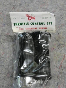 Juego de empuñaduras giratorias del acelerador NOS 5-1/4" 1" manillar motocicleta ATV mini moto picadora - Imagen 1 de 3